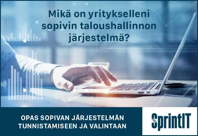 Lataa opas ja selvitä, mikä on teille paras järjestelmä! taloushallinnon oppaan kansikuva
