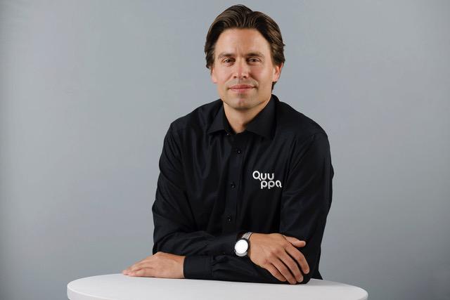 Kasper Söderholm, talousjohtaja, Quuppa Oy